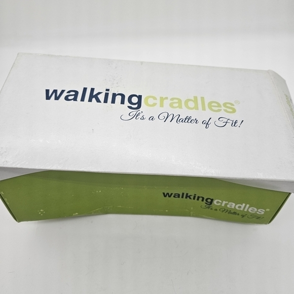 NIB Walking Cradle Flynn Black Leather Slip On Ballet Flats Shoes Size 5 - Picture 11 of 13